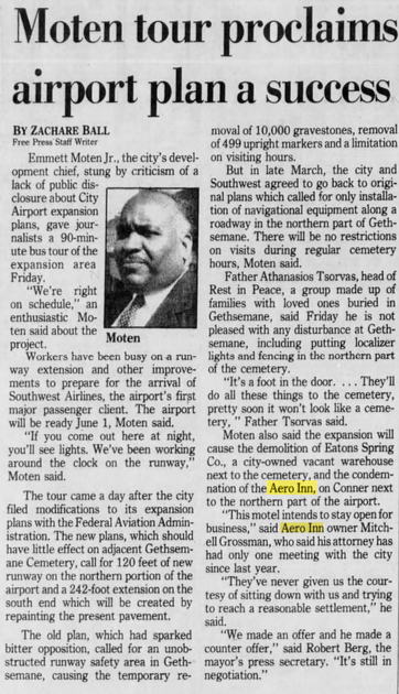 Aero Inn - 1988 Article On Demo (newer photo)